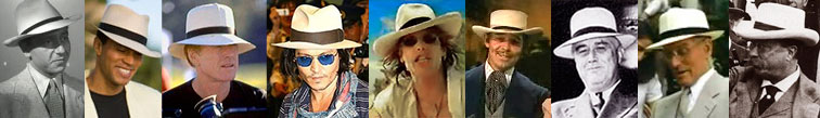 Celebrities Wearing Panama Hats