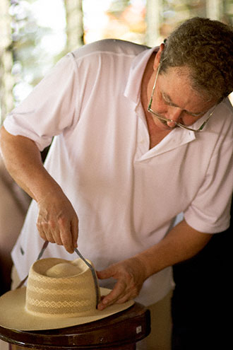 Brent Black measures crown height