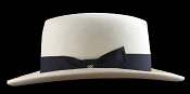 Homburg genuine Panama hat - side view
