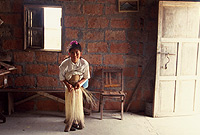 Young Weaver of Montecristi Panama Hats